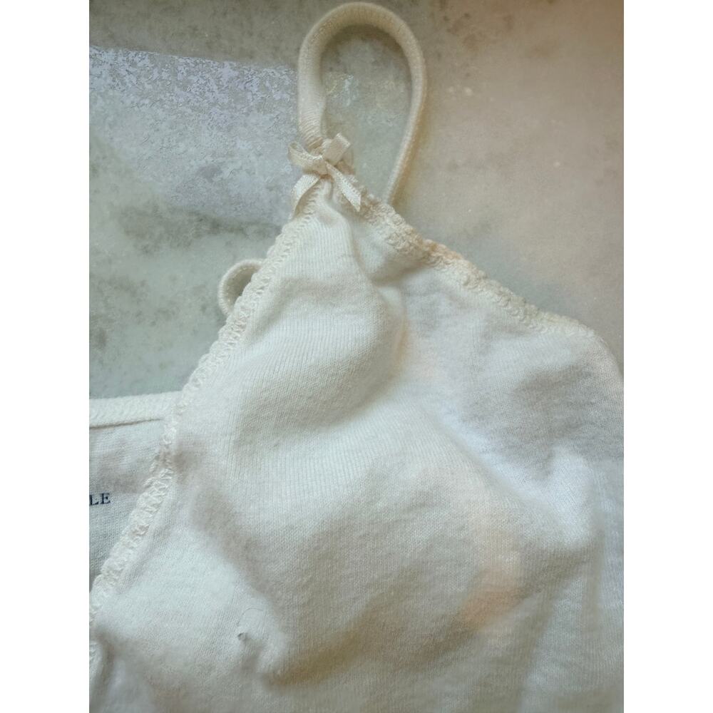 Brandy Melville Women's Tank Top with Bow Detailing - Picture 3 of 3